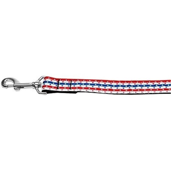 Unconditional Love Stars in Stripes Nylon Dog Leash 6 Foot UN764816